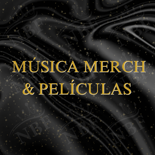 MÚSICA MERCH Y PELICULAS