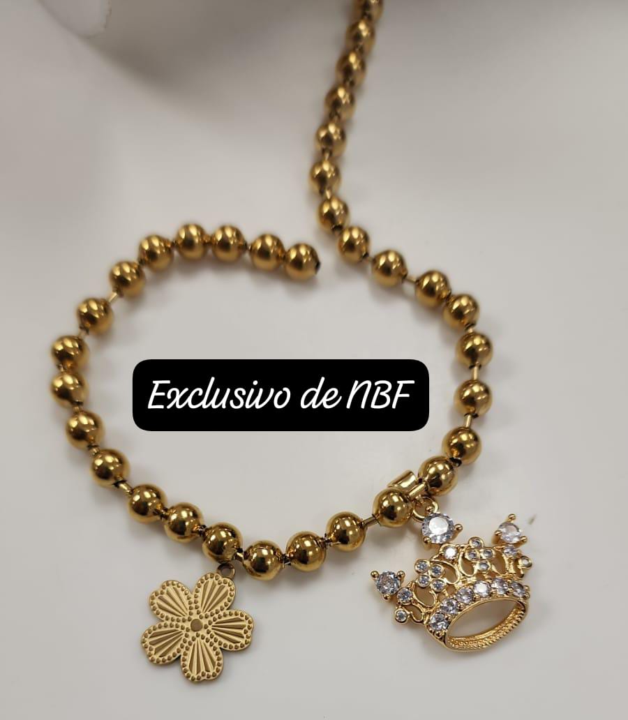 Cadena o Pulsera Artesanal Royalty Exclusiva de NBF