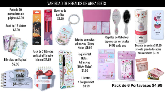 Variedad de Regalos ABBA Gifts