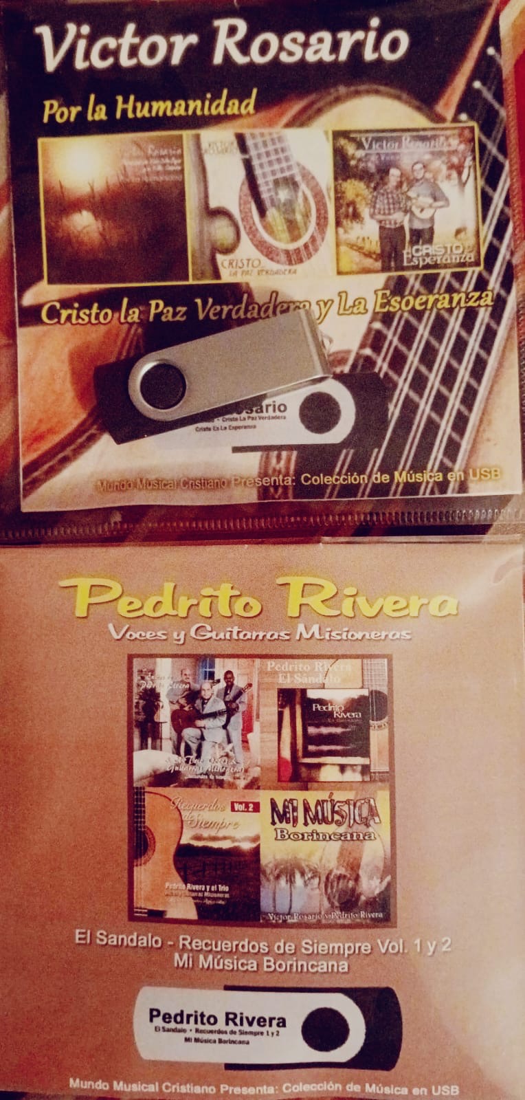 Pendrive Música Típica Puertorriqueña y Trios